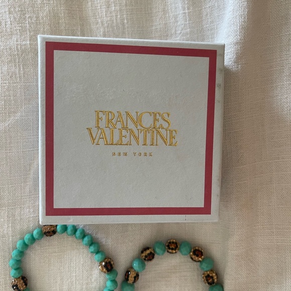 Frances Valentine Turquoise, Gold, and Black Bracelet Collection - Picture 4 of 4